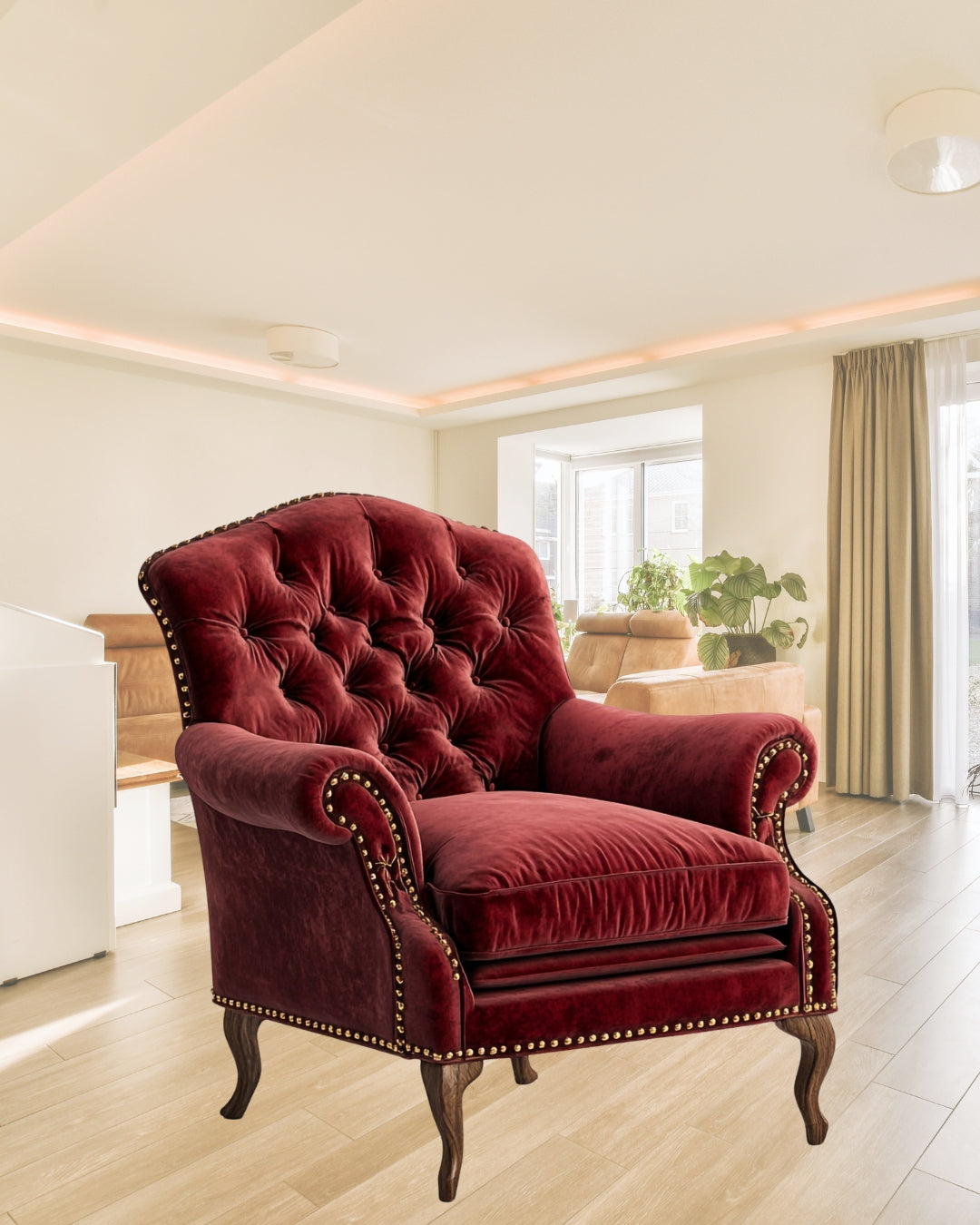 Chesterfield Tufted Armchair