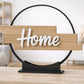 Home Wooden Table Decor Sign