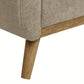 Modern 2-Seater Fabric Sofa – Beige