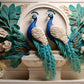 "Majestic Peacock Pair - Luxury Wall Art"